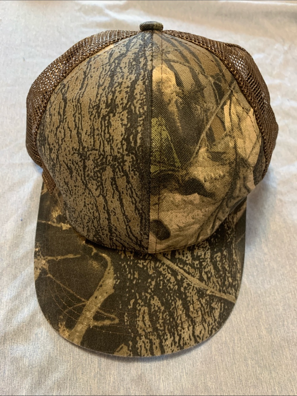 Camouflage and Mesh Paramount Headwear Snapback